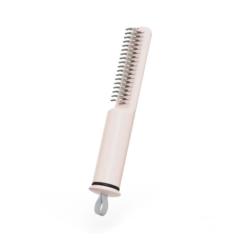 Stainless steel pet dematting comb with comfortable handle for removing knots from dogs' coats