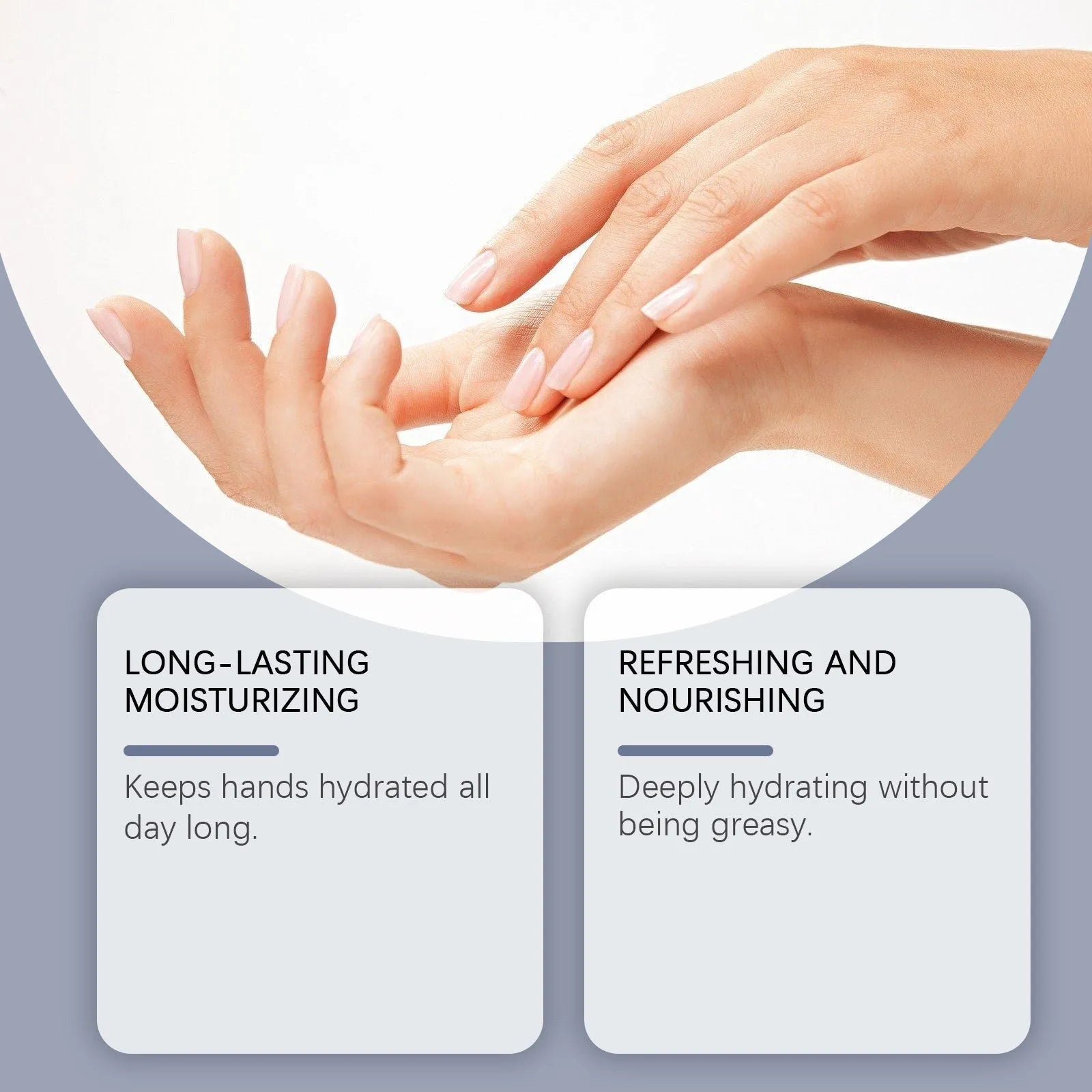 30g tube of moisturising hand cream with glycerin and hyaluronic acid