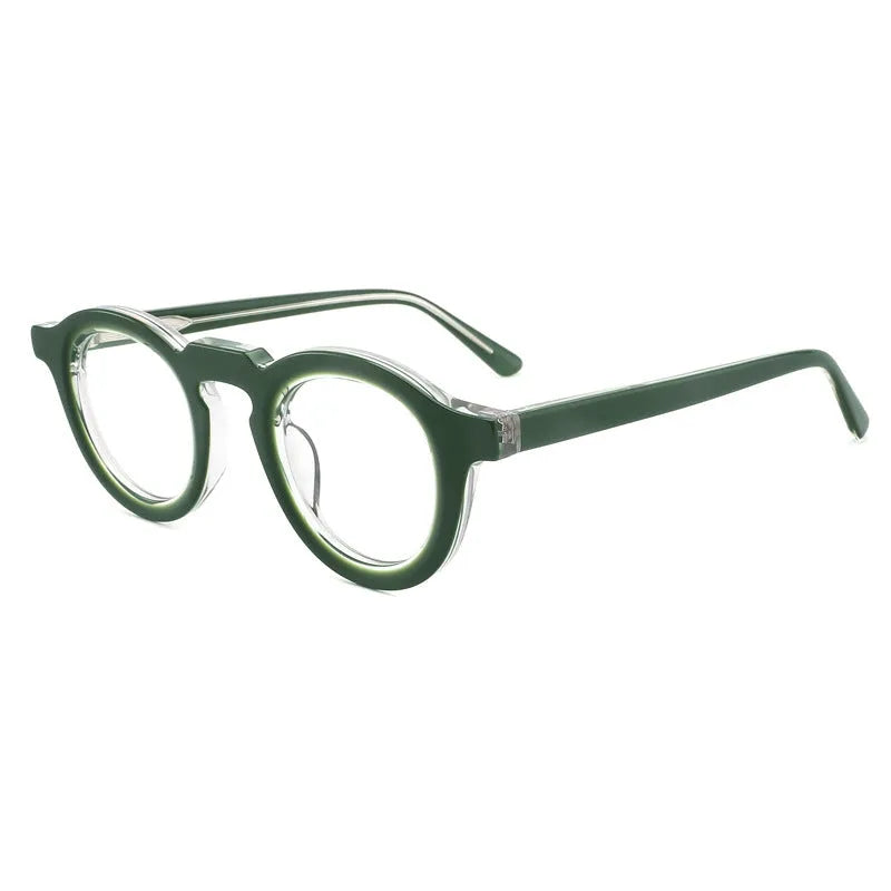Box frame sunglasses with thick colour stitching in hip-hop style with plate frame construction