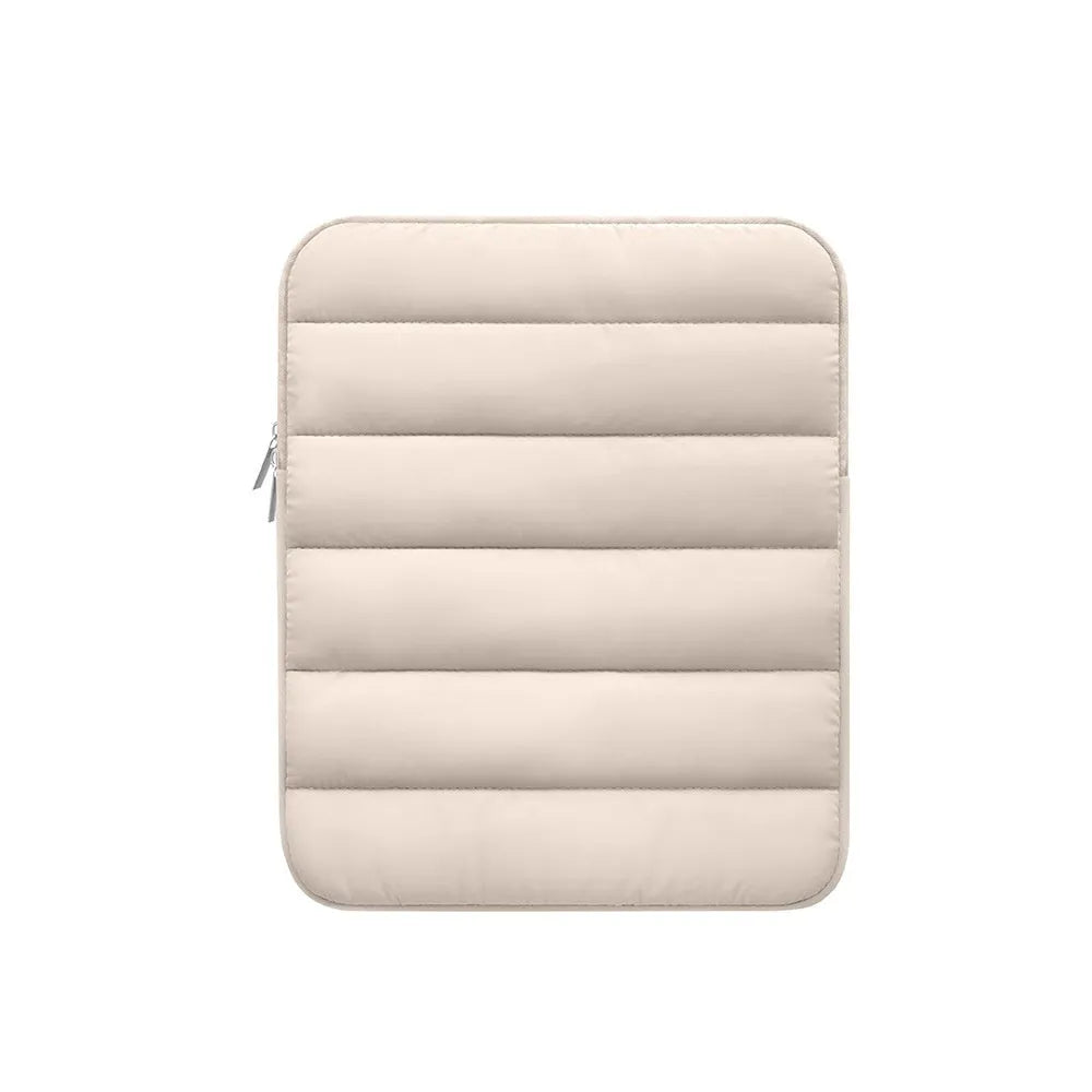 Fluffy air feeling laptop sleeve for 9.7 to 11 inch devices with elastic sides