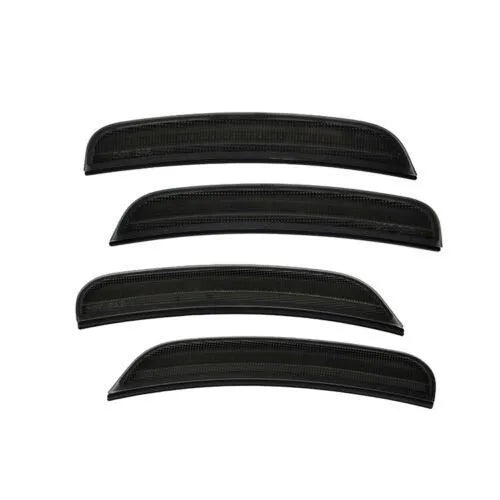 Dodge Challenger side turn signal light replacement kit for 2015-2020 models, showing yellow front and red rear lights.