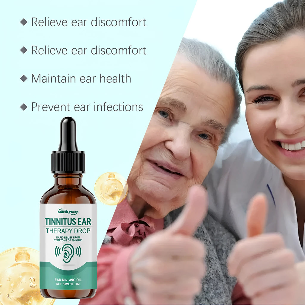 30ml bottle of moisturising ear drops for gentle cleaning and daily ear care