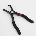Red interior round nail removal pliers with 26mm opening for door panel and wire buckle extraction