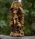 Resin Greek goddess statue figurine 22cm height for pagan altar or garden
