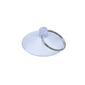 PVC suction disc with hook on glass surface, diameter 2-6cm, modern simple design, key ring variant included