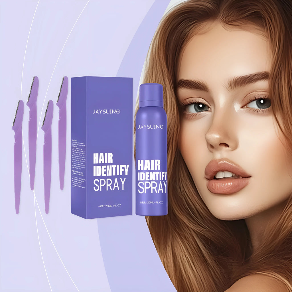 120ml portable hair removal spray bottle for home use with non-irritating formula.