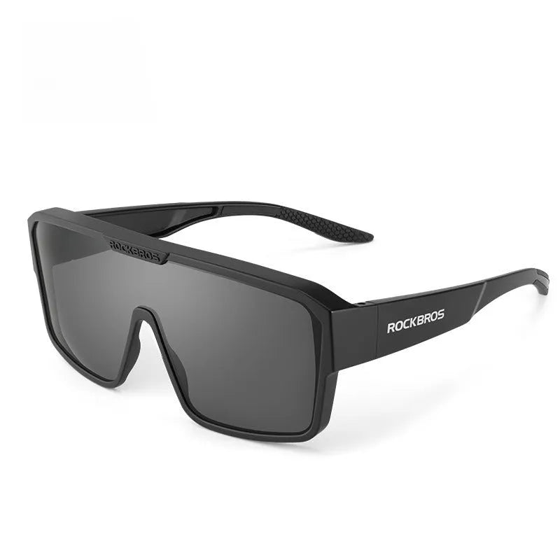 Polarized cycling goggles with TAC lenses and TR frame in large size for outdoor travel