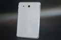 Clear transparent white ultra-thin silicone and TPU protective case for a tablet