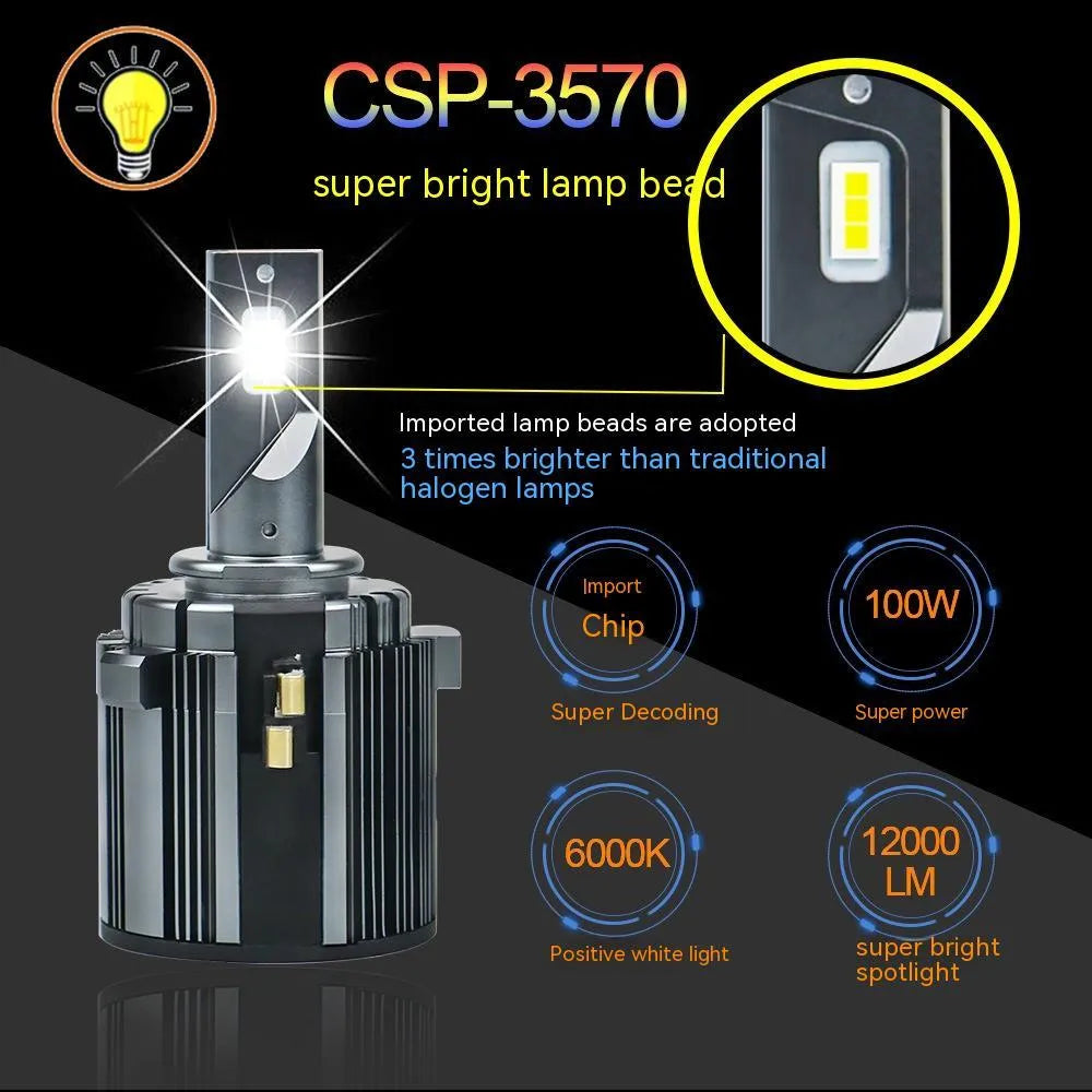 Golf 7 Xia Lang Shanku dedicated LED low beam headlight bulb with aluminium housing