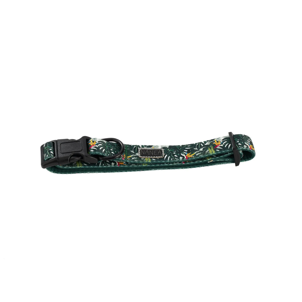 Six-piece adjustable pet harness set with vest, leash, collar, waste bag holder, bow tie, and triangular bib