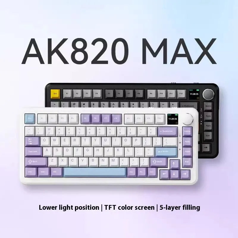 Black, grey, and yellow wireless mechanical keyboard with hot-swappable switches