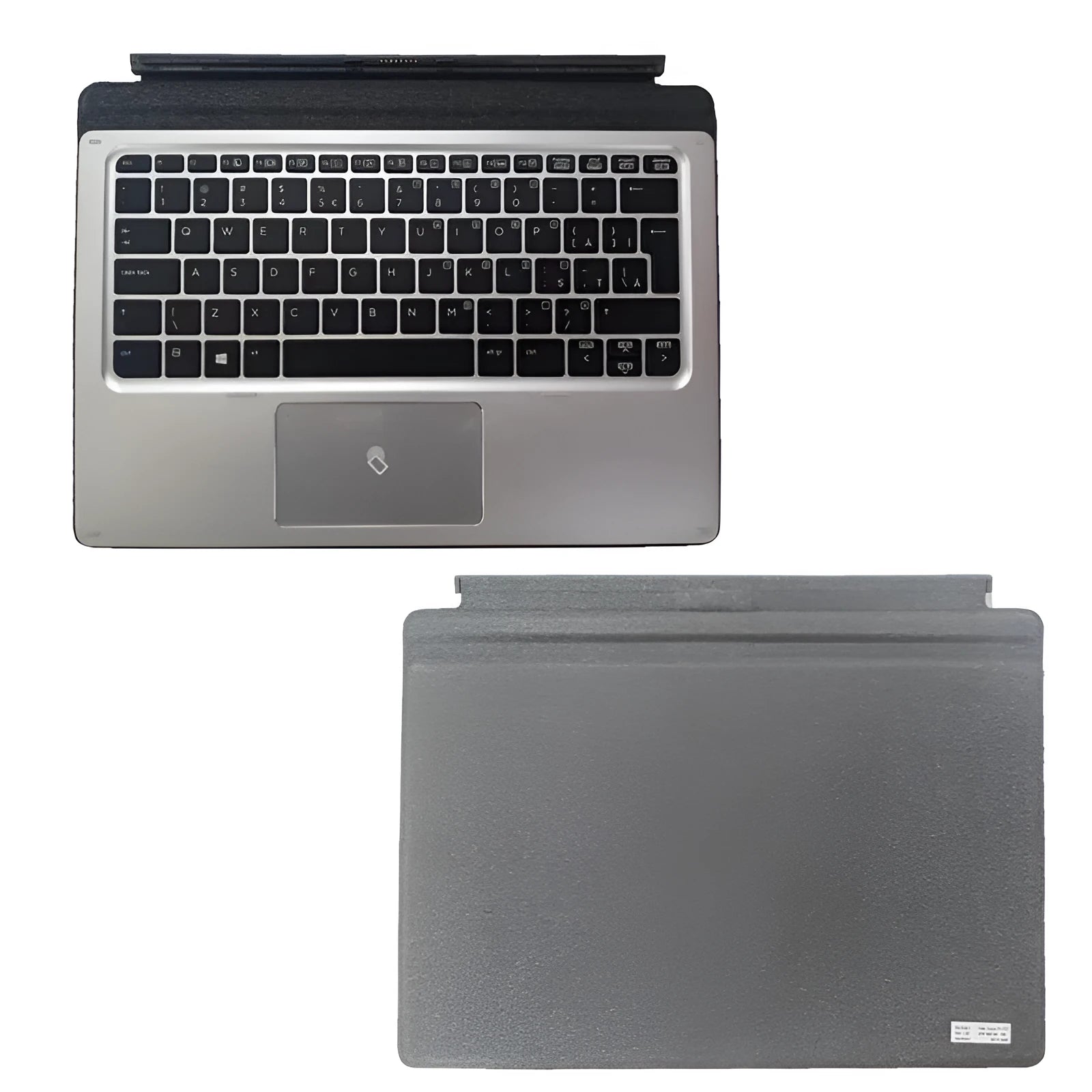 Wireless tablet keyboard with multimedia keys for Elite X2 and Pro X2 series devices.