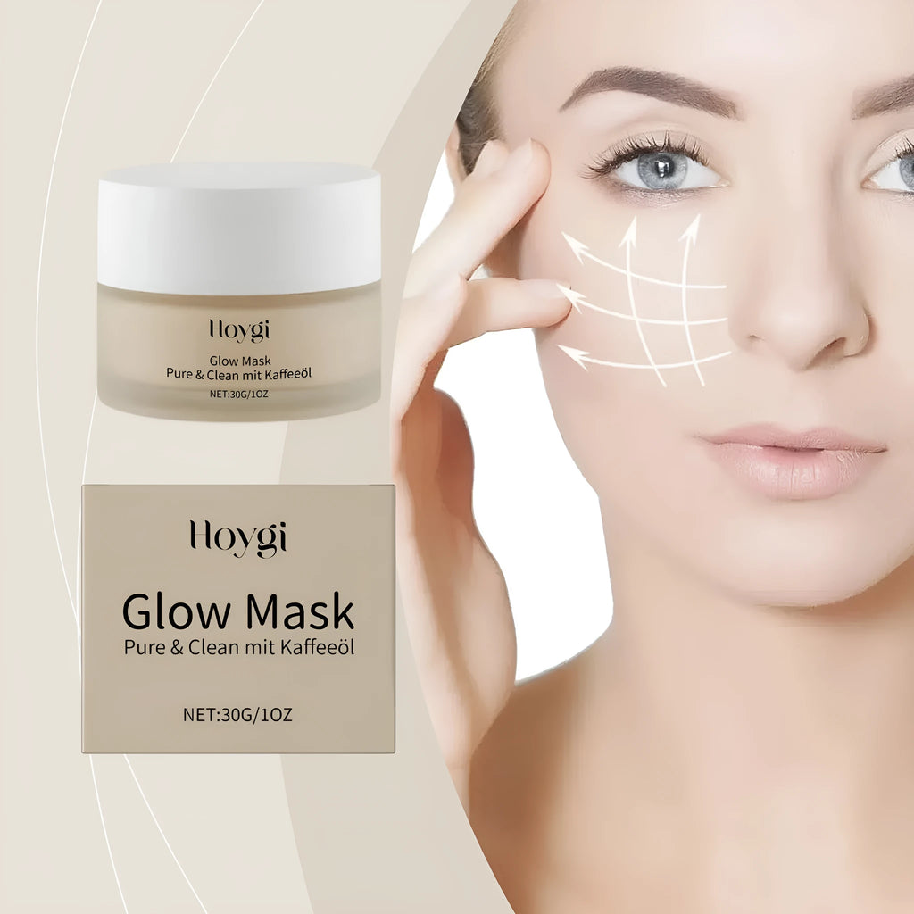 Moisturising facial mask for skin lightening with 30g content and 5.1x3.9cm dimensions