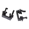 Black plastic Ford LED headlight adapter for H1 halogen bulb conversion