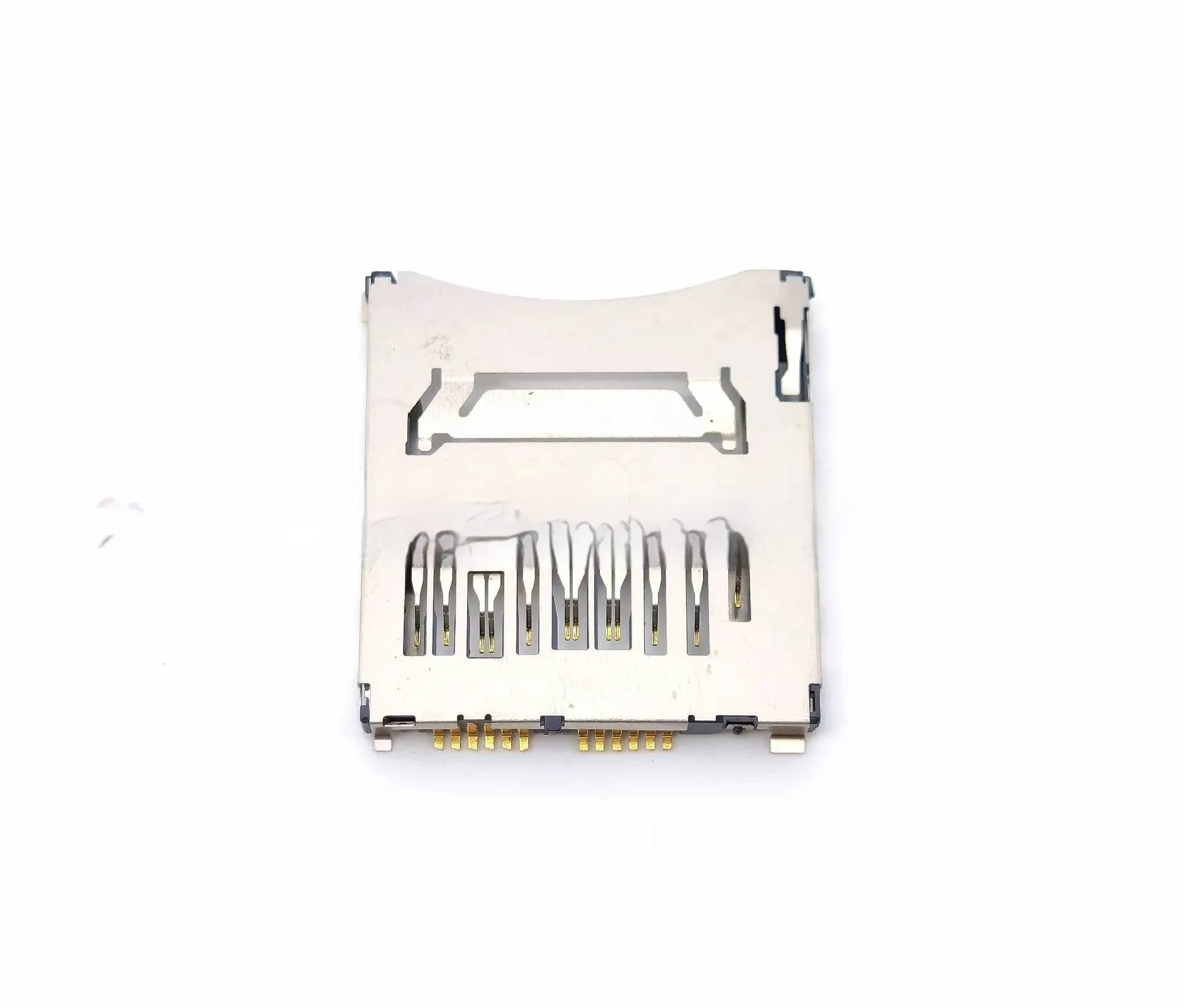 A new alloy memory card slot for internal camera installation, showing high-foot and low-foot configuration options.