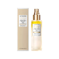 100 ml bottle of facial hydrating mist spray with a list of ingredients including sodium hyaluronate and centella extract.