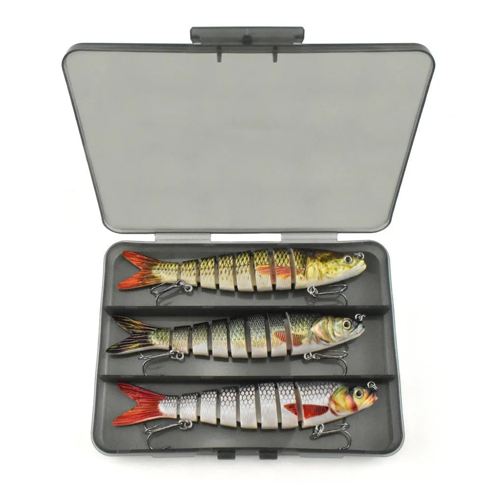 133mm bionic hard bait fishing lure in a fish shape, showing colour options.