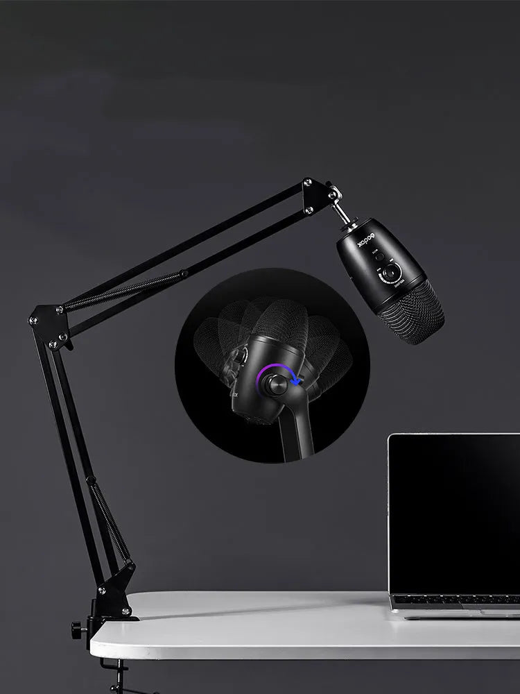 God Cow UMIC82 wireless karaoke microphone with noise-cancelling for mobile phone and computer use