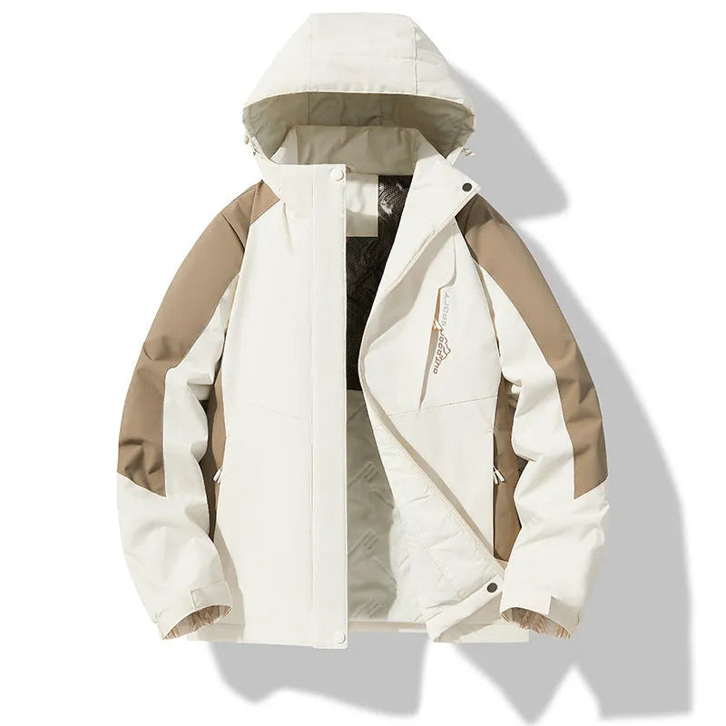 Thick cotton-padded jacket windproof waterproof women plus size army green