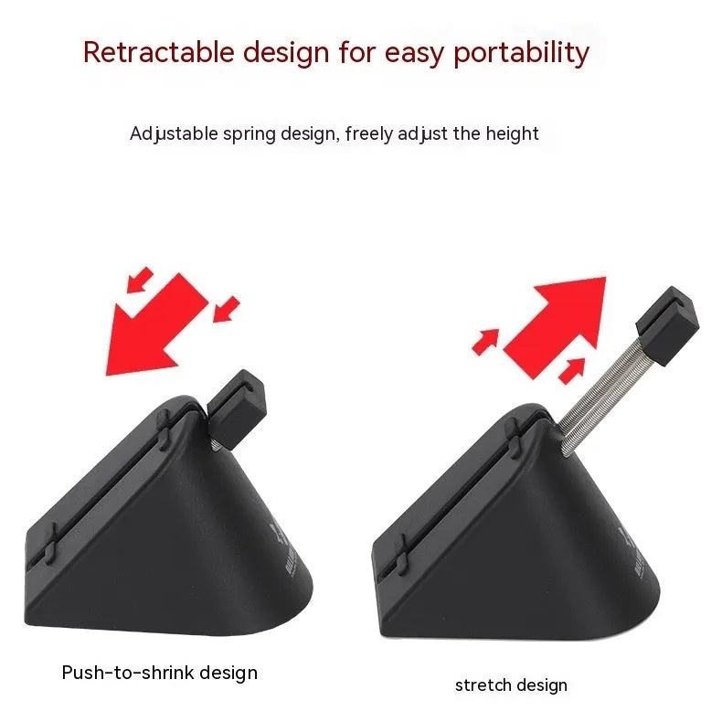 ABS plastic game mouse cable holder for wired mice in black or white colour