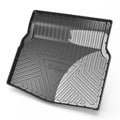 Black carbon fibre pattern TPE tailgate boot liner for a special model car.