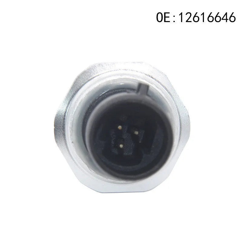 Silver metal fuel pressure sensor for General Motors vehicles part numbers 12616646 12677836 D1846A