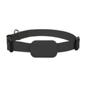 Bluetooth pet positioning collar for cats and puppies in black, blue, or pink with adjustable 28-39cm sizing