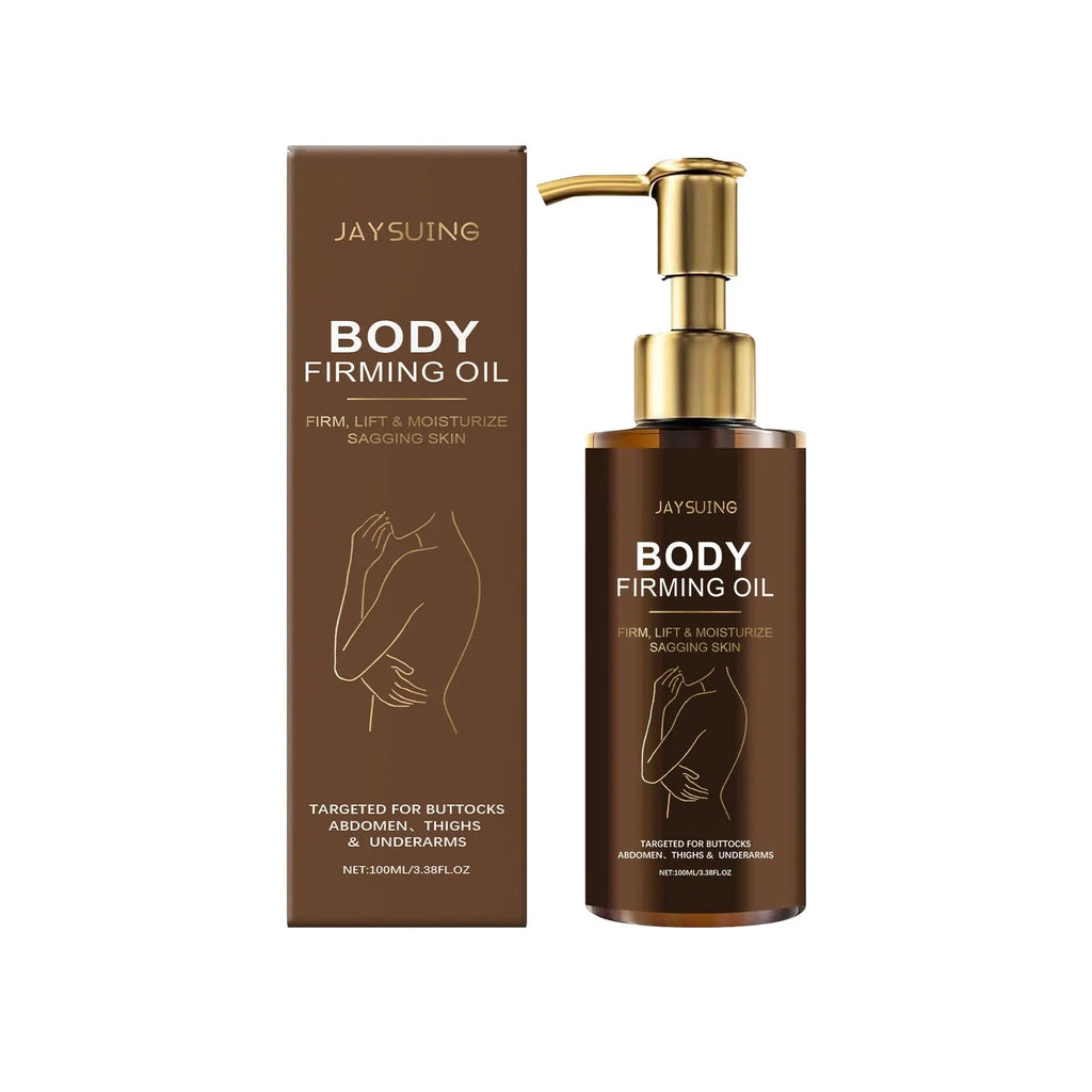 100ml bottle of nourishing body oil with hyaluronic acid and coffee seed oil