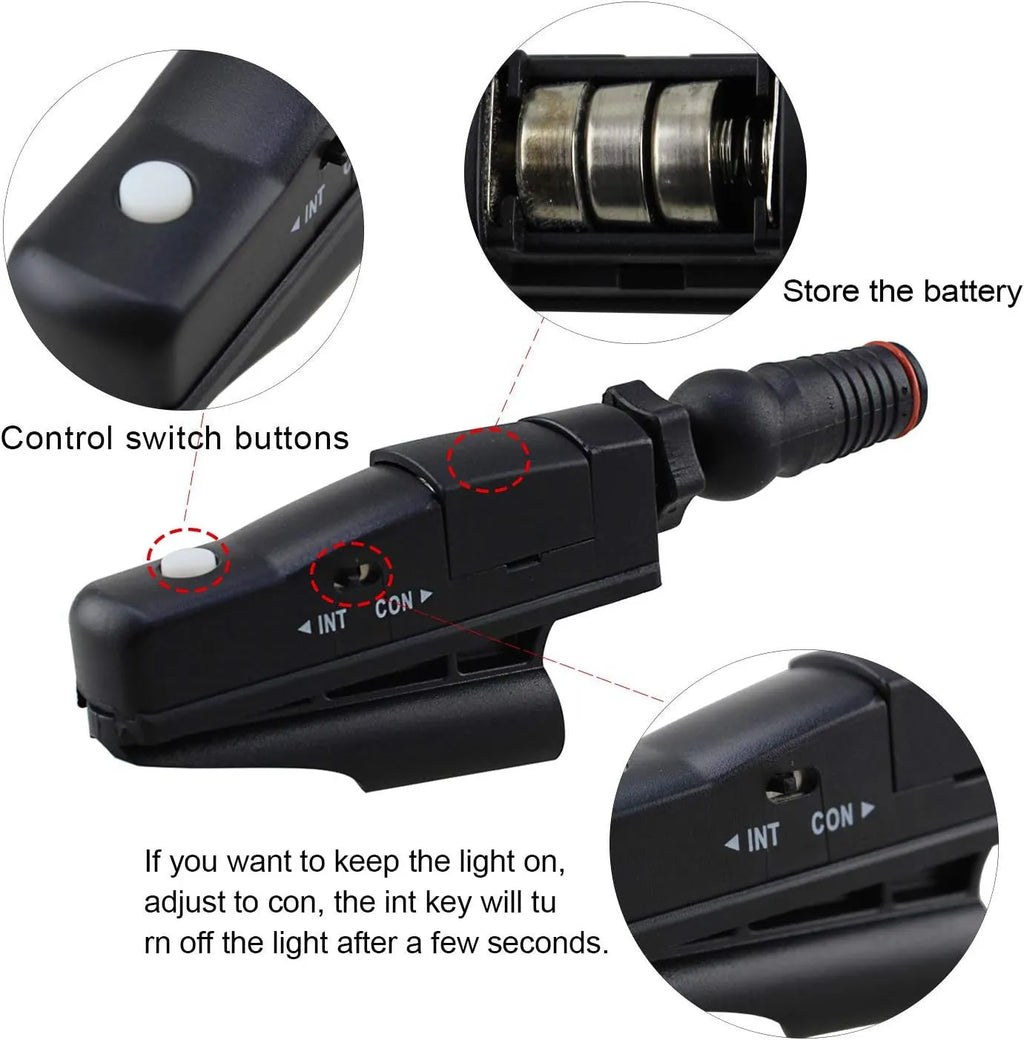Black golf putter laser aiming instrument for putting practice alignment