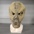 Latex scar skull horror mask head cover for Halloween and carnival costumes