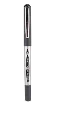 Water-based signature pen with 0.5mm fine tip, shown in black, blue, ink blue, and red ink colour options