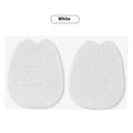 White thin felt anti-wear sticker for shoe tongue and front palm protection.