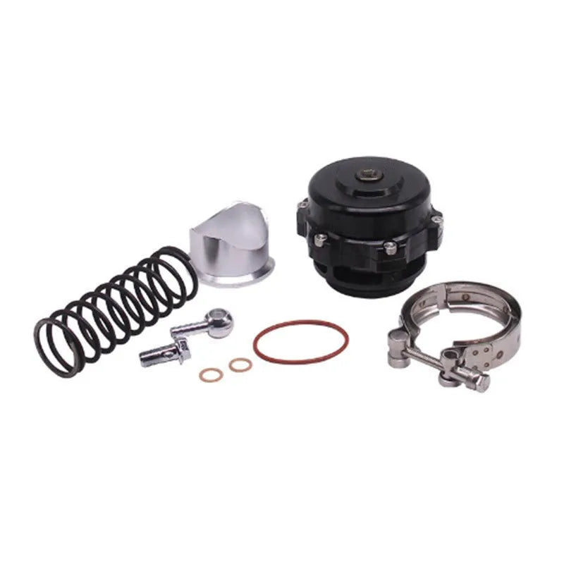 Aluminium alloy turbo blowdown valve with 50mm fitting in choice of six colours