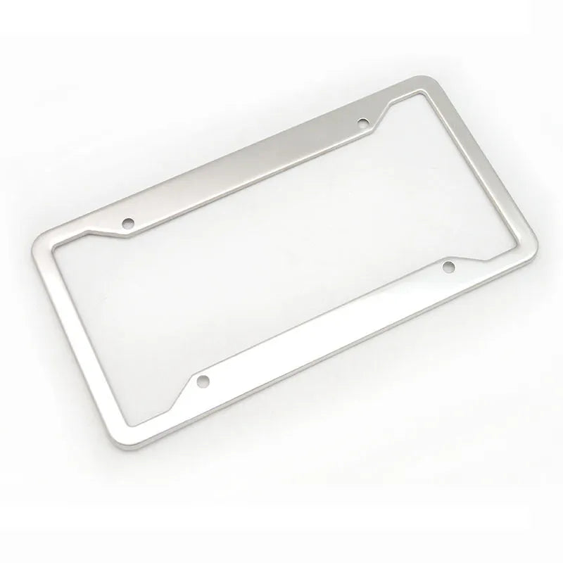 Aluminium alloy licence plate frame with stainless steel construction in 200x150mm dimensions