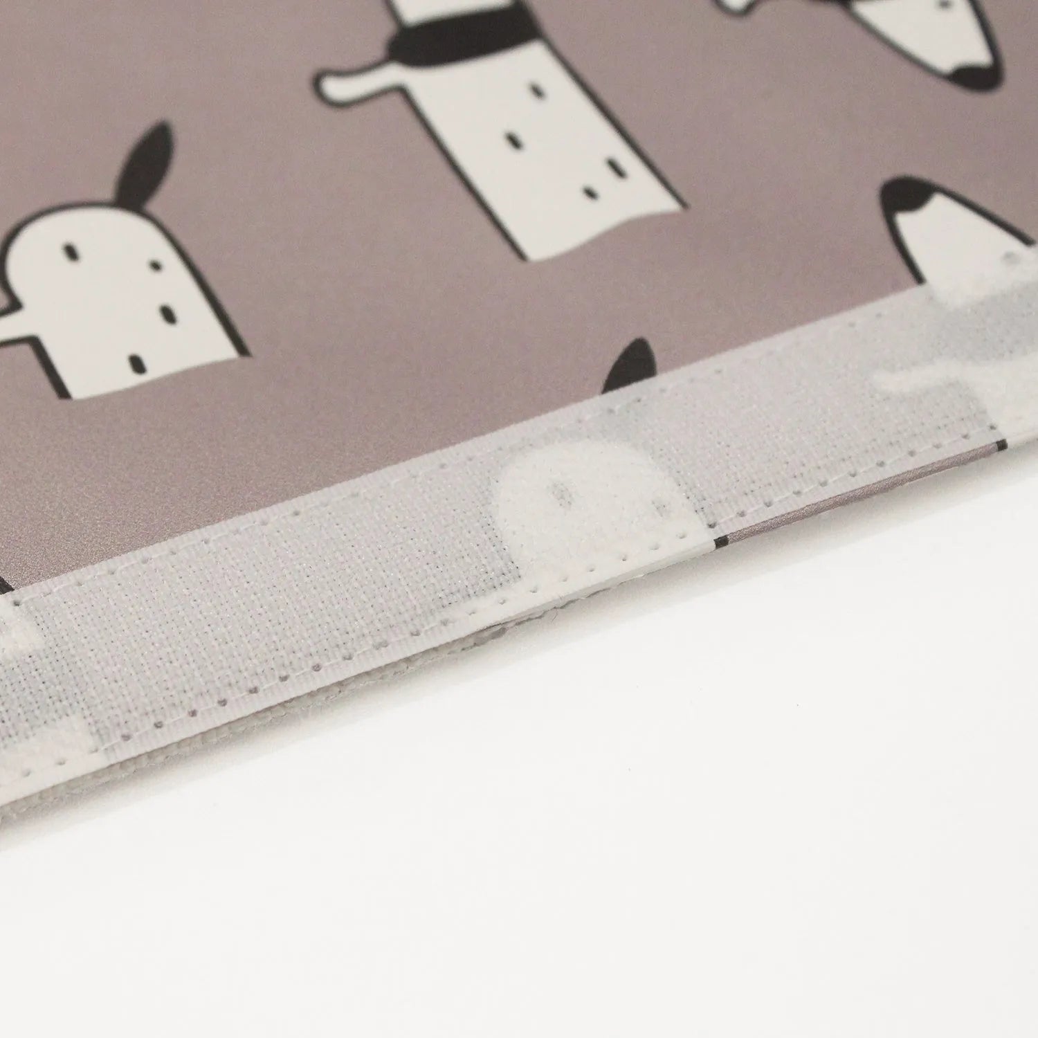 Dachshund cartoon pattern car safety belt shoulder protector in artificial leather