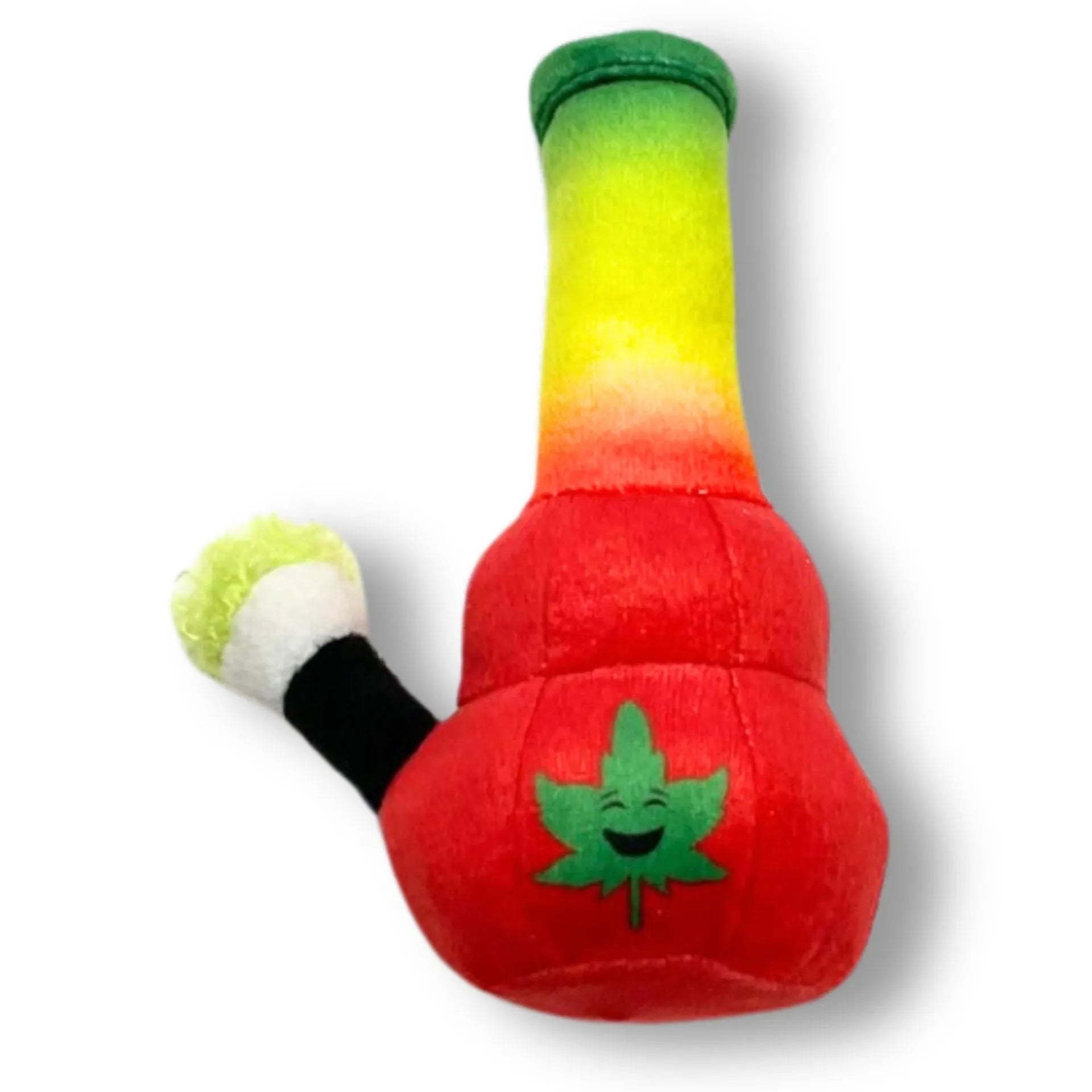 24cm long kettle-shaped dog plush toy with soft material in picture style design