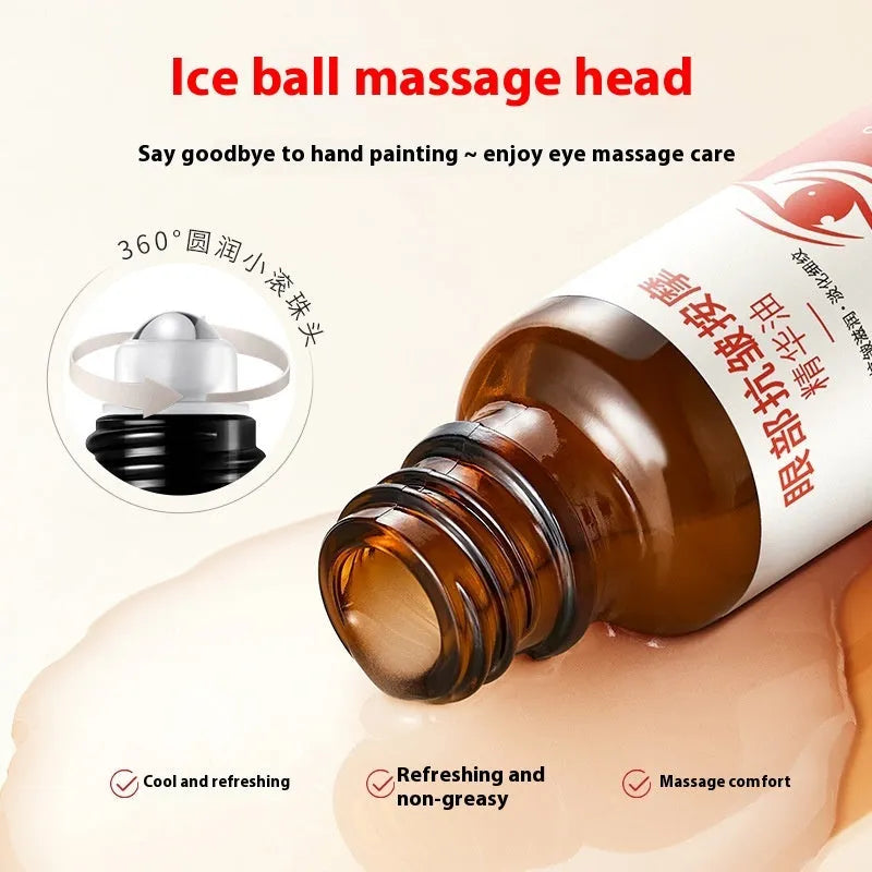 Red packaging eye anti-wrinkle massage essence oil 20g for hydration and moisturising