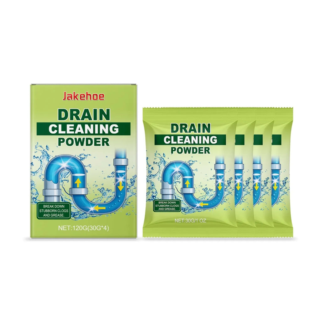 120g drain cleaning powder for chemical pipe unblocking with sodium hydroxide formula