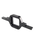Black aluminium alloy light mounting bracket for a Wrangler Jeep vehicle