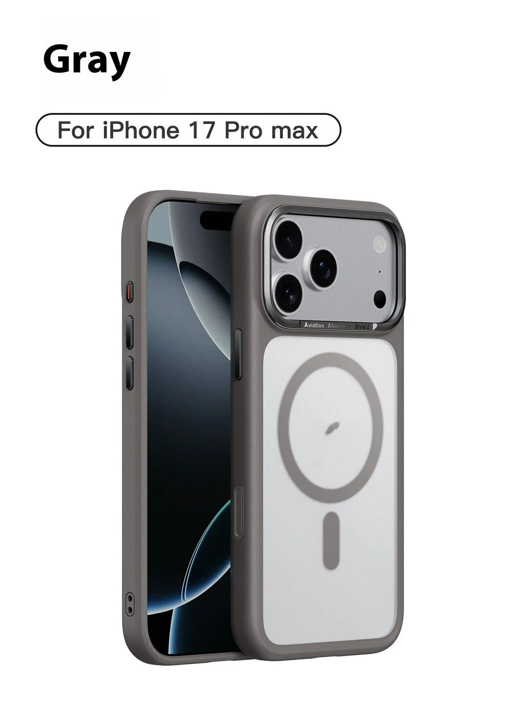 Frosted magnetic phone case for IPhone 17 series in multiple colour options showing anti-fingerprint surface
