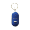 Oval plastic key finder pendant in five colour options: red, blue, white, black, and orange.