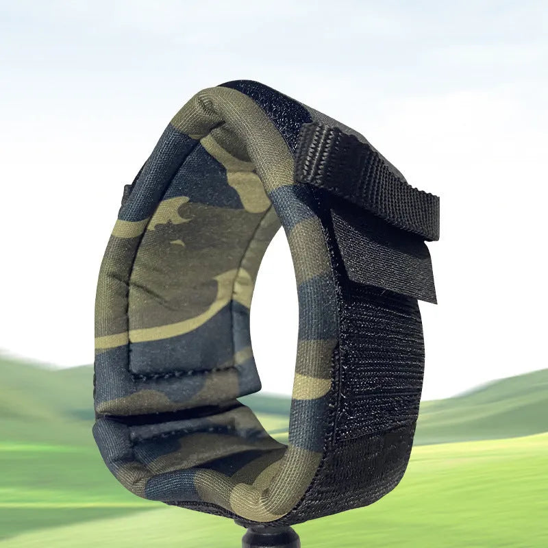 A high elastic pulp rope for holding and carrying a surfboard, shown in a random colour.