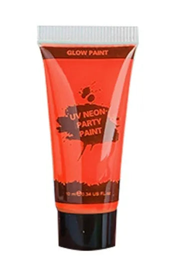 25ml tube of neon face and body paint in safe non-toxic formula