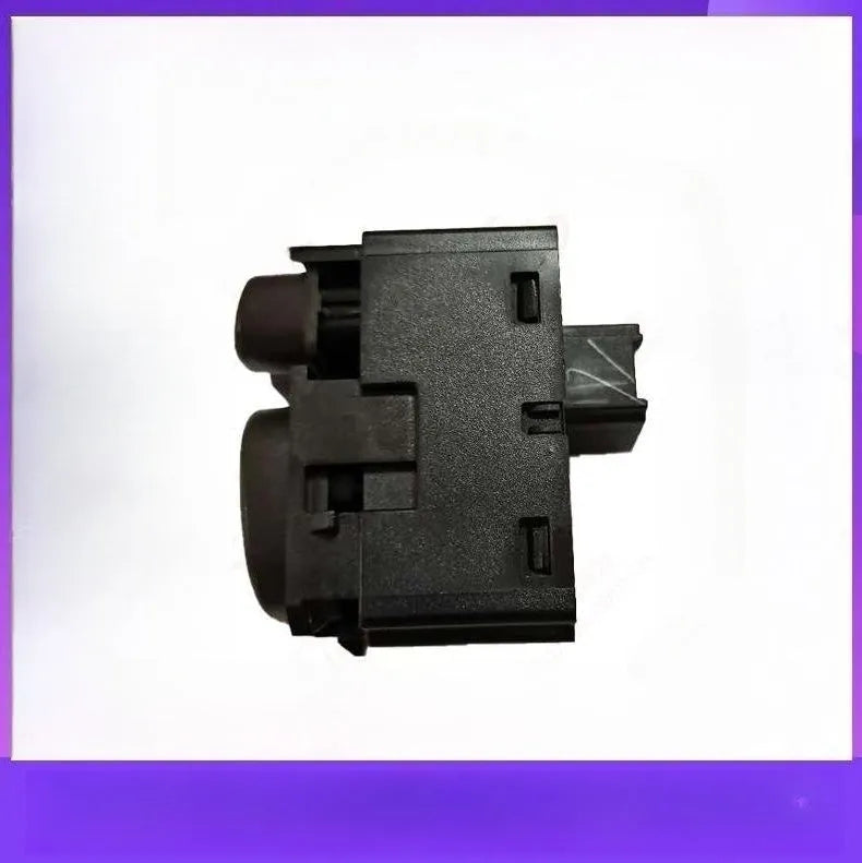 Black plastic power mirror switch for Dongfeng Fengon 580 electric wing mirror control