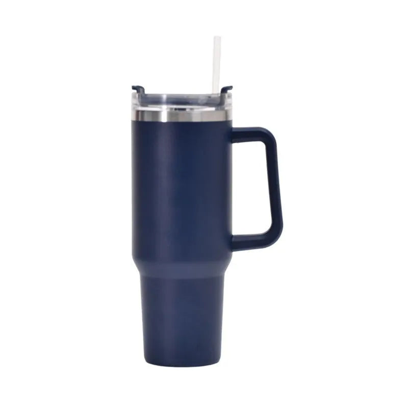 304 stainless steel vacuum cup 40oz second generation in black with double-wall insulation