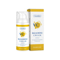 50g jar of skin whitening cream with vitamin C for brightening and pigmentation treatment