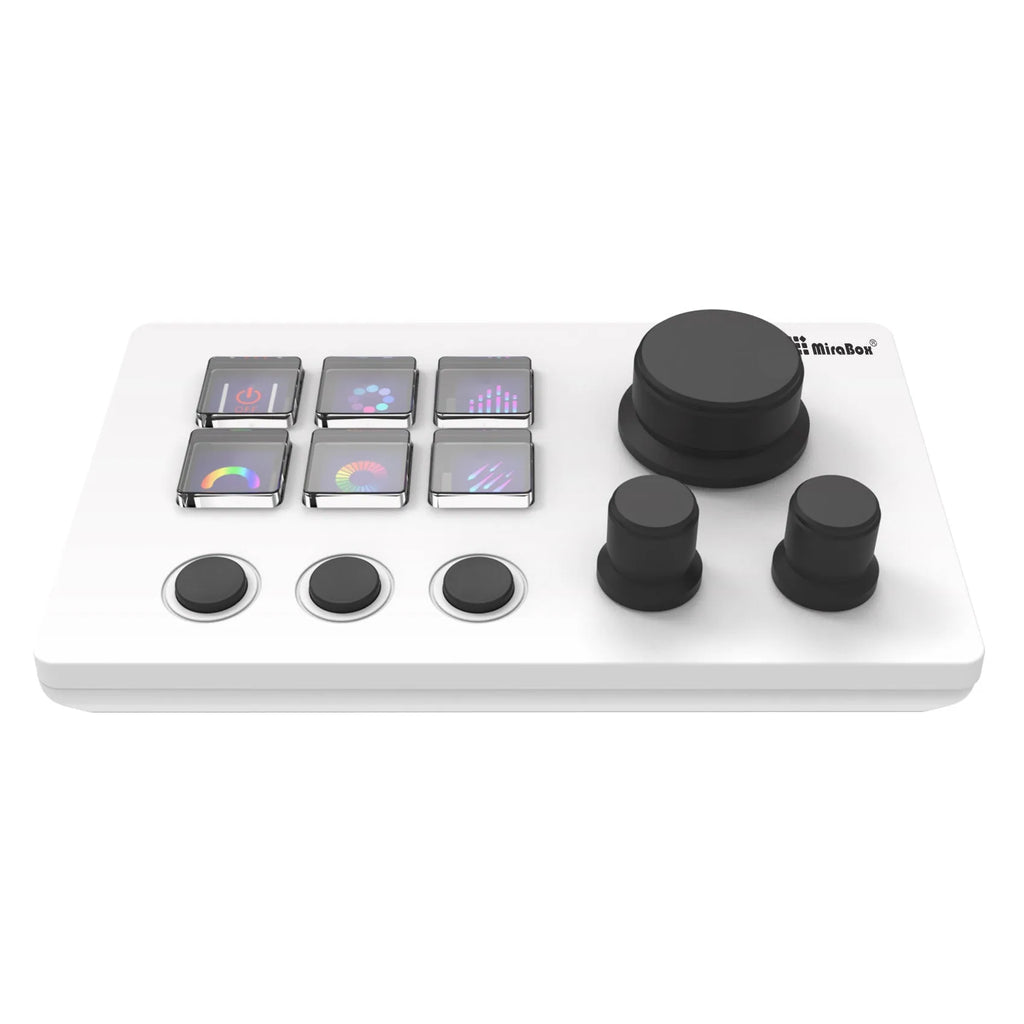 Visual Keyboard N3 silicone numeric keypad in black or white with 2-metre USB cable
