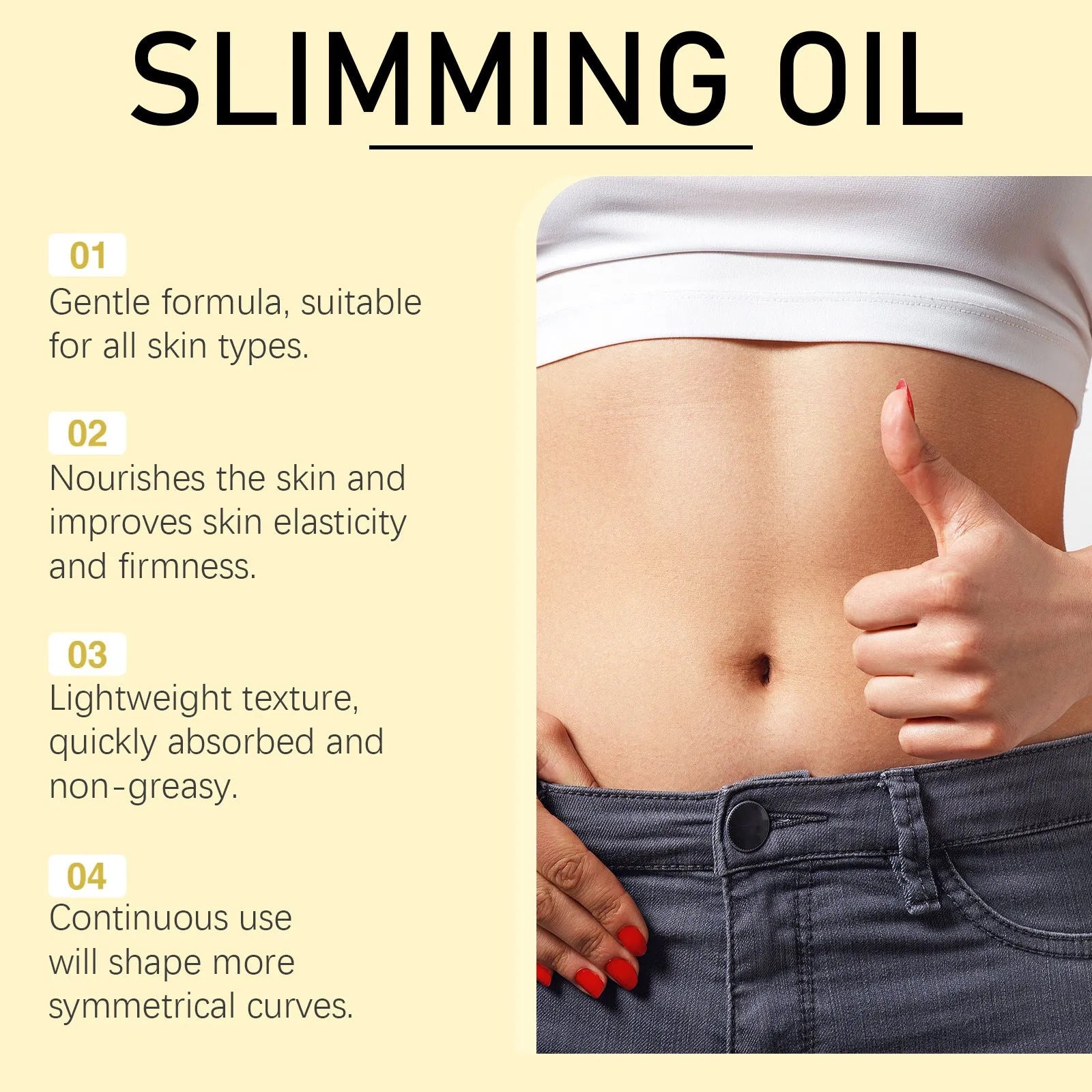 30ml bottle of body treatment oil with grapefruit extract for skin nourishing and lifting