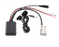 Citroen Peugeot car audio Bluetooth AUX adaptor cable with microphone for RD4 stereos