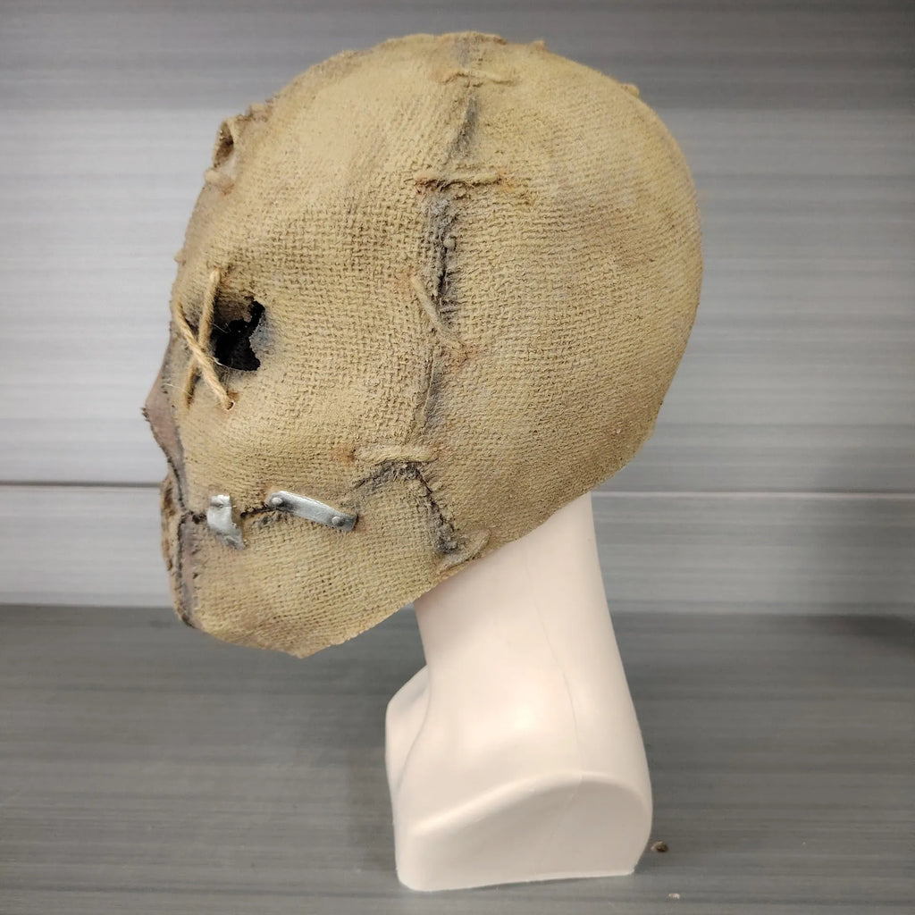 Latex scar skull horror mask head cover for Halloween and carnival costumes